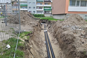 Przebudowa osiedlowej sieci ciepłowniczej przy ul. Emilii Plater