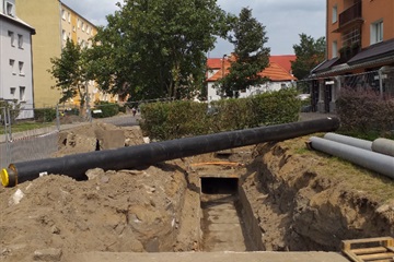 Przebudowa osiedlowej sieci ciepłowniczej w rejonie Legionów Polskich - III etap