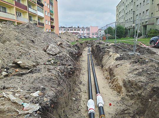 Przebudowa osiedlowej sieci ciepłowniczej przy ul. Emilii Plater#10