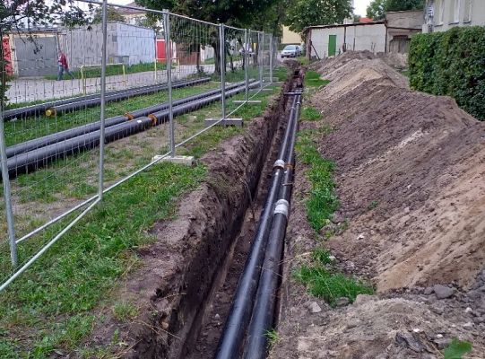 Przebudowa osiedlowej sieci ciepłowniczej przy ul. Legionów Polskich i I Armii Wojska Polskiego z przebudową węzłów cieplnych#23