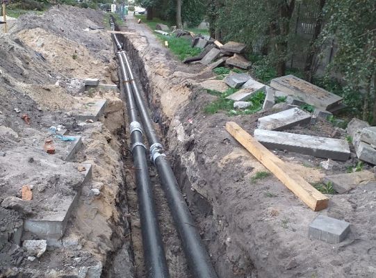 Przebudowa osiedlowej sieci ciepłowniczej przy ul. Legionów Polskich i I Armii Wojska Polskiego z przebudową węzłów cieplnych#25