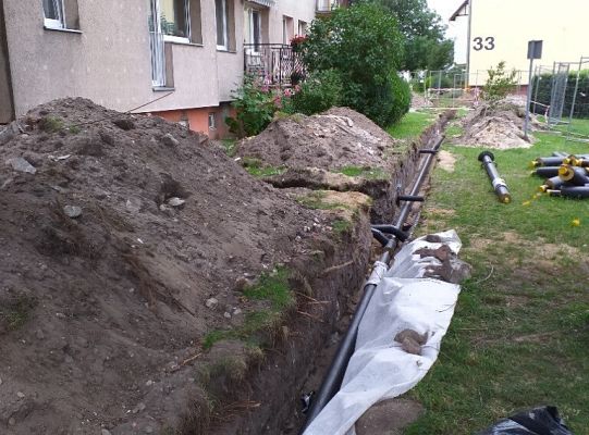 Przebudowa osiedlowej sieci ciepłowniczej przy ul. Legionów Polskich i I Armii Wojska Polskiego z przebudową węzłów cieplnych#13